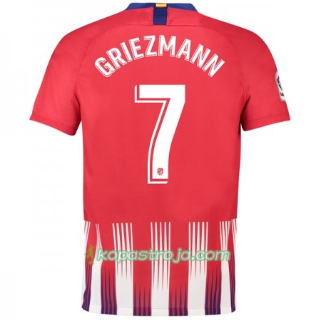 Billiga Fotbollströjor Atlético Madrid Griezmann 7 Hemma tröja 2018/19 Kortärmad